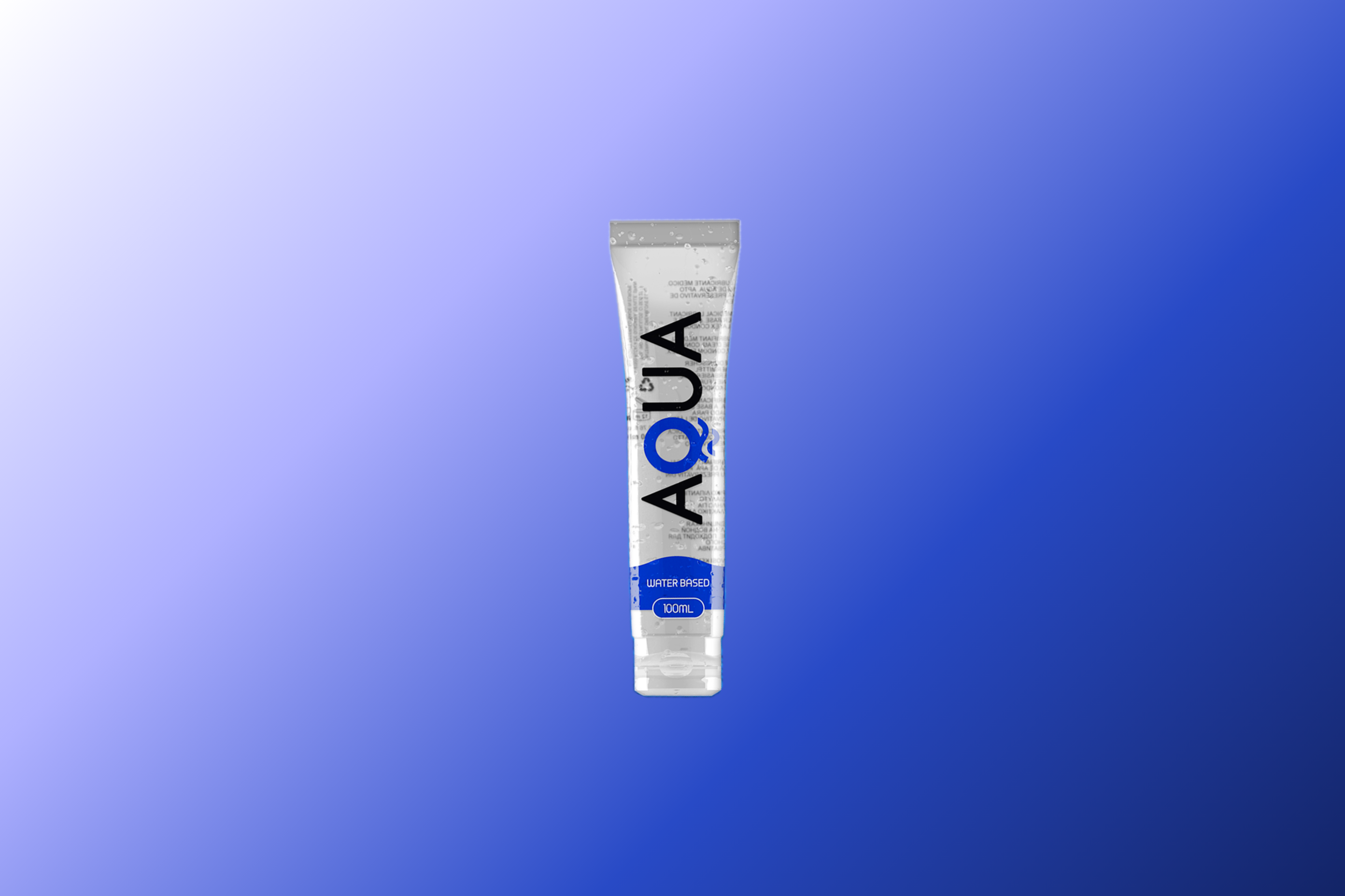 Aqua vesipohjainen liukuvoide