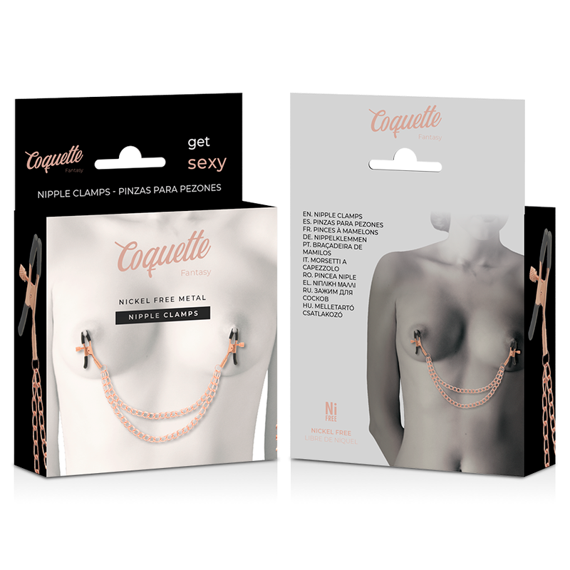COQUETTE CHIC DESIRE FANTASY NIPPLE CLAMPS