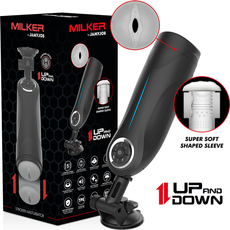 Jamyjob Milker Stroker Up and Down Function