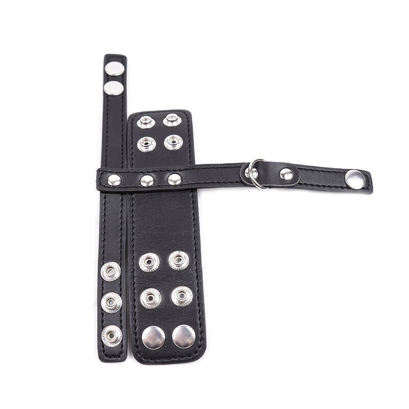 OHMAMA FETISH COCK CAGE WITH BALL DIVIDE STRAP
