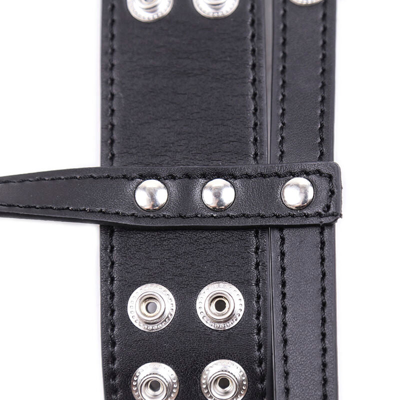 OHMAMA FETISH COCK CAGE WITH BALL DIVIDE STRAP