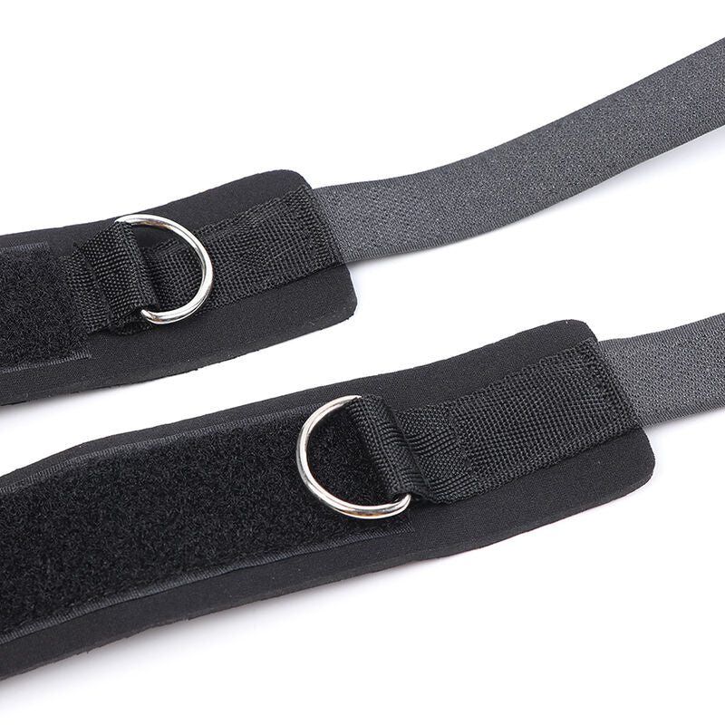 OHMAMA FETISH NEOPRENE GAG WITH HAND CUFFS