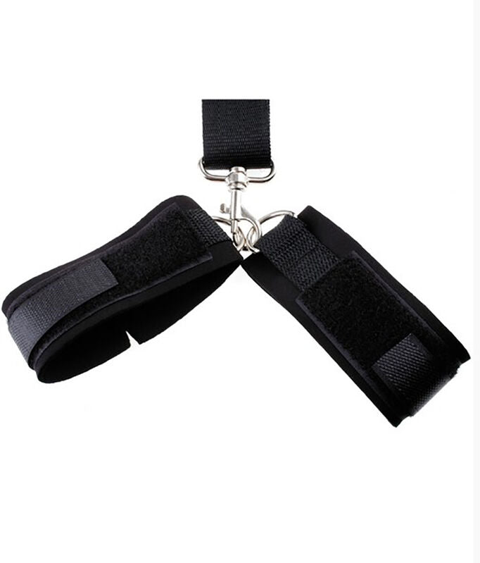 OHMAMA FETISH NEOPRENE GAG WITH HAND CUFFS