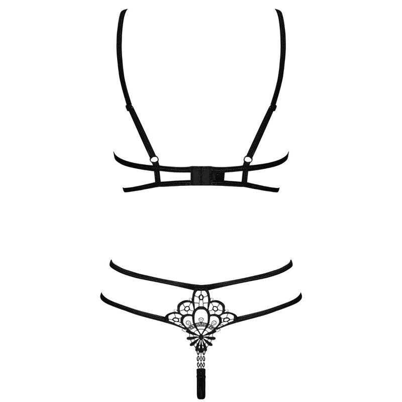 OBSESSIVE - BADOSSA TWO PIECES SET S/M