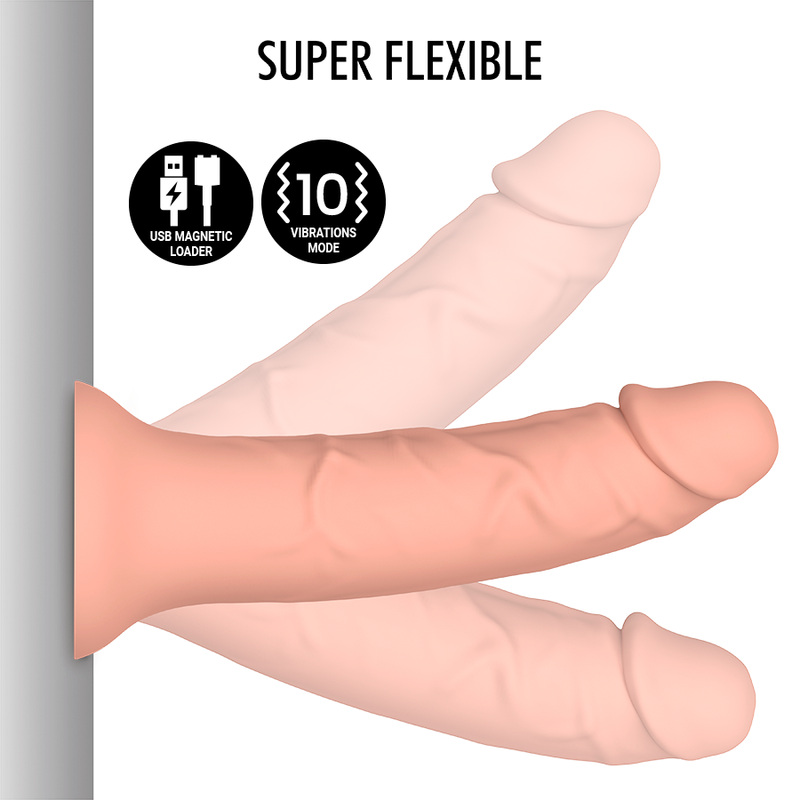 Mythology - Asher Original Dildo S - Vibraattori - Watchme Wireless yhteensopiva