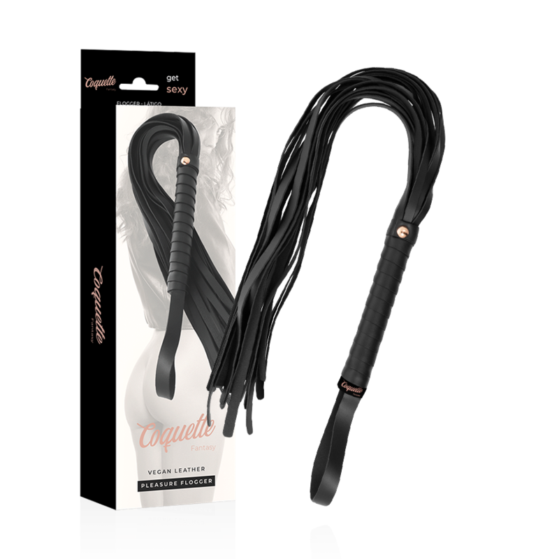 COQUETTE CHIC DESIRE FANTASY VEGAN LEATHER FLOGGER