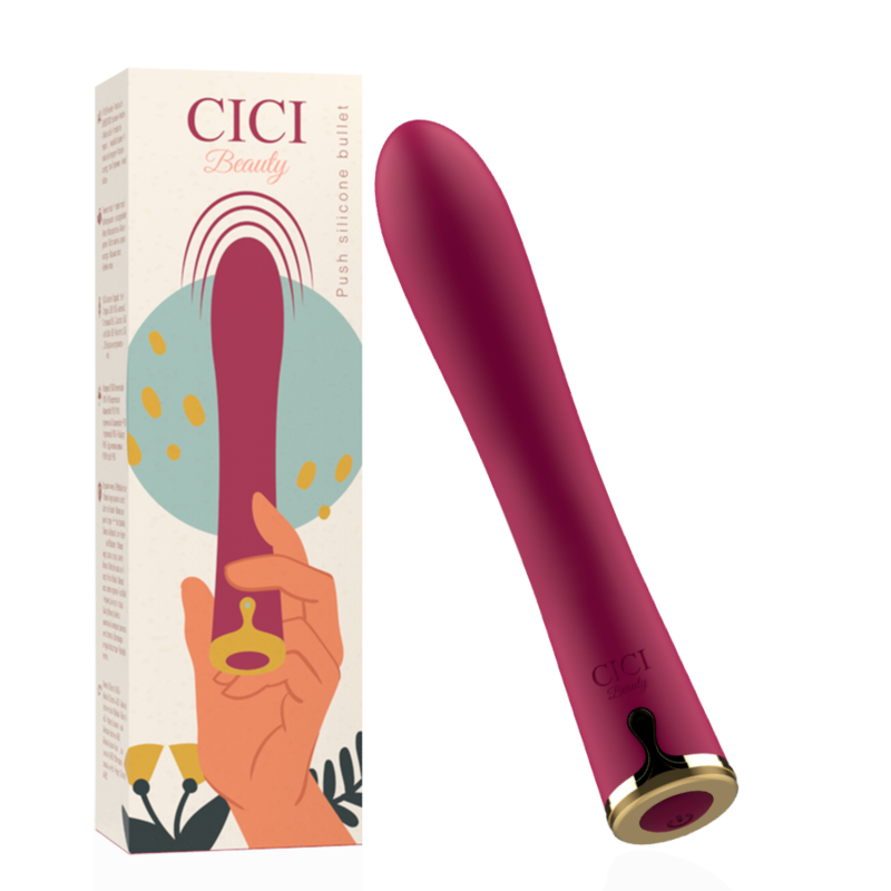 Cici Beauty- Premium Silicone Push Bullet