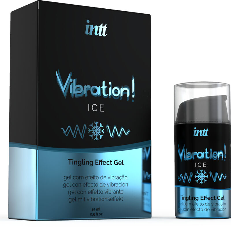 Intt - Powerful Intimate Stimulant VIbrating Gel Ice Effect 15ml