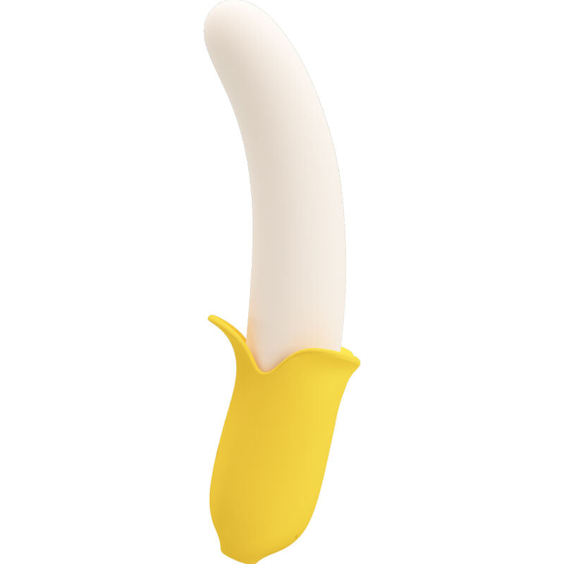 Pretty Love - Banana Geek Super Power 7 Vibration Settings Up&Down Silicone
