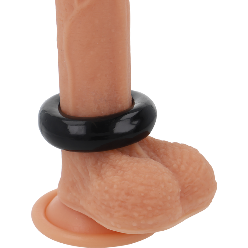 POWERING- SUPER FLEXIBLE AND RESISTANT PENIS RING 5.5CM PR06 BLACK