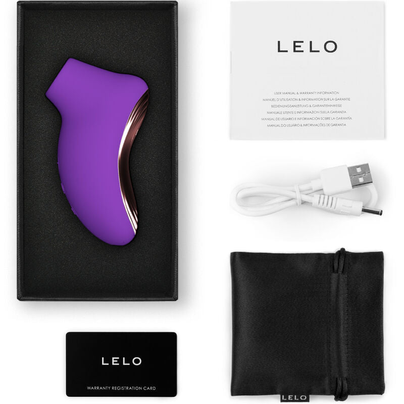 Lelo - Sona 2 Travel Purple Sonic klitorishieroja