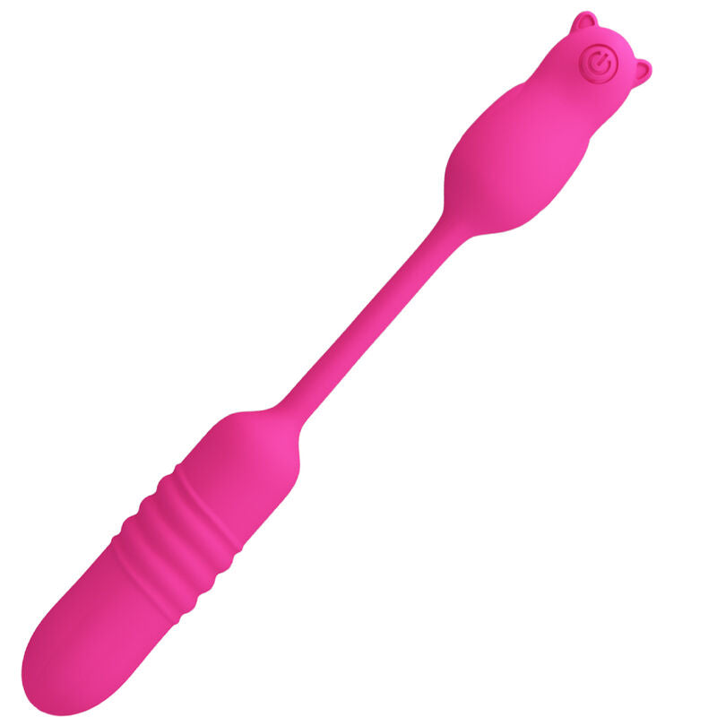 Pretty Love - Nobikuma Pink Silicone Vibrating Bullet