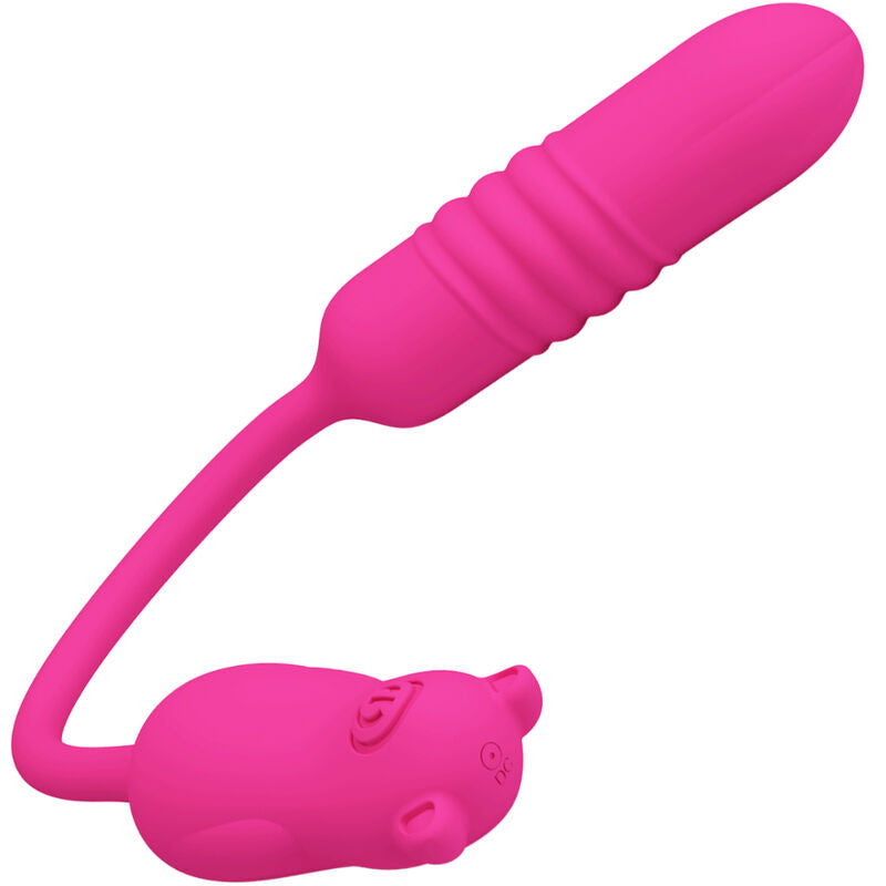Pretty Love - Nobikuma Pink Silicone Vibrating Bullet