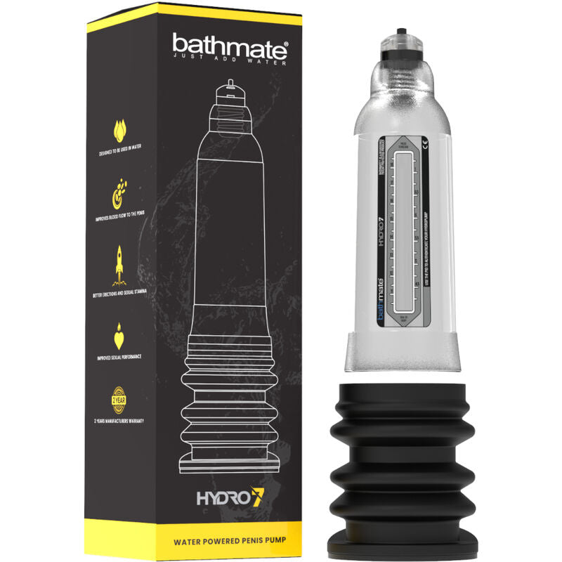 Bathmate - Hydro 7 Hercules Läpinäkyvä