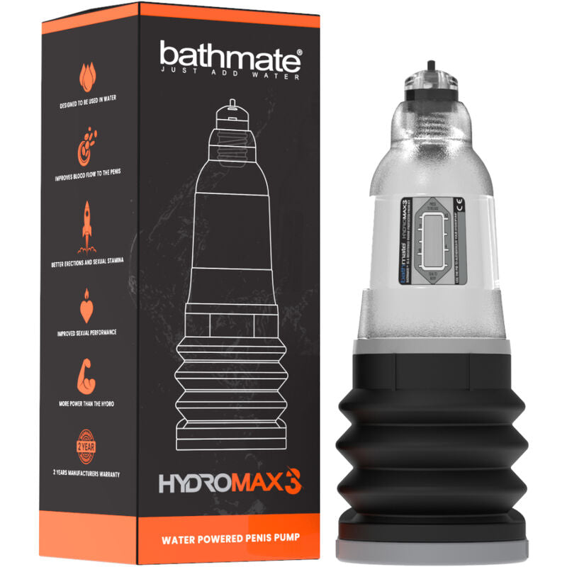 Bathmate - Hydromax 3 Läpinäkyvä