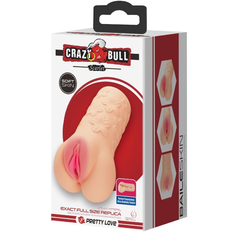 Crazy Bull - Scarlet Vagina-shaped Masturbator