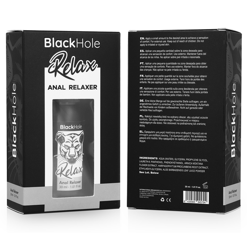 Black Hole - Anaalin rentouttava suihke Explorer 30ml