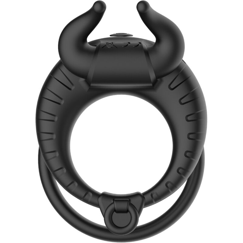 Armony - Bull's Passion Ring Vibrator 10 Speeds Black
