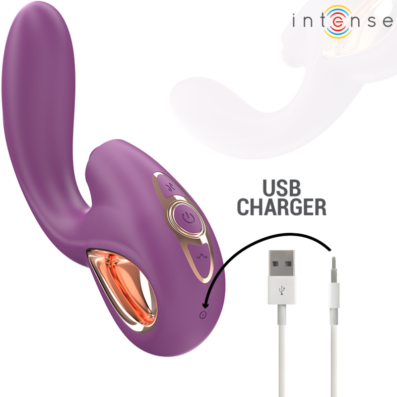 Intense - Lali Multifunction G-spot Vibrator Purple