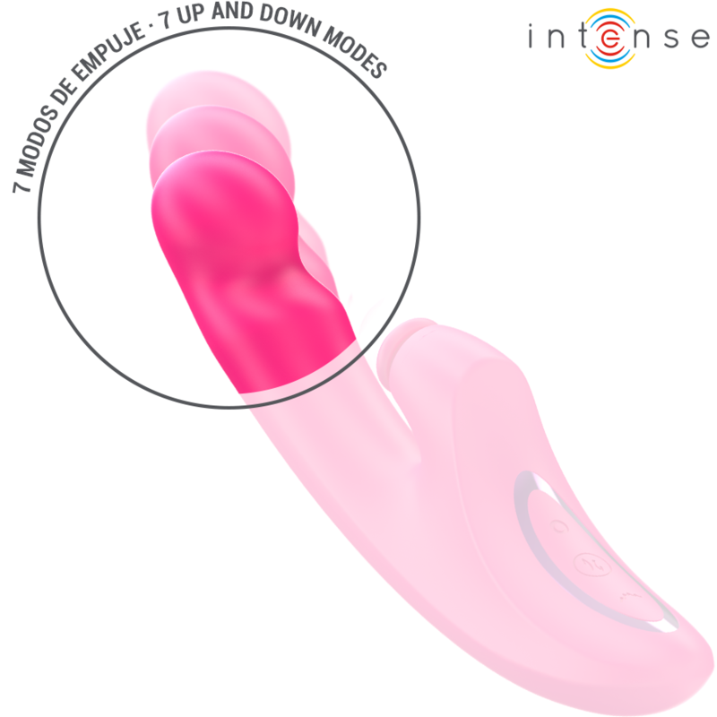 Intense - Emi Vibrator 13.5cm Multifunction 3 in 1 Pink