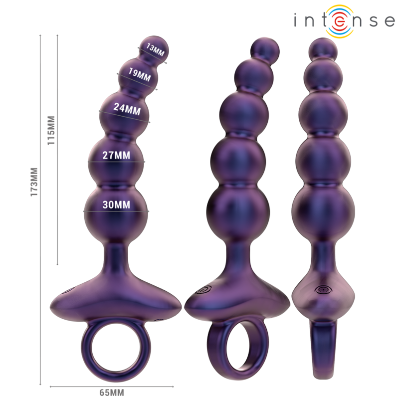 Intense - Tito Vibrating Anal Plug Model 3 Remote Control