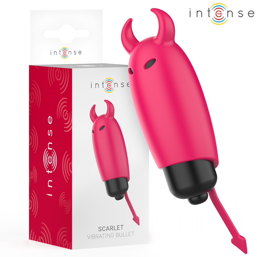 Intense - Scarlet Vibrating Bullet Red Demon 9.3 x 2.4cm