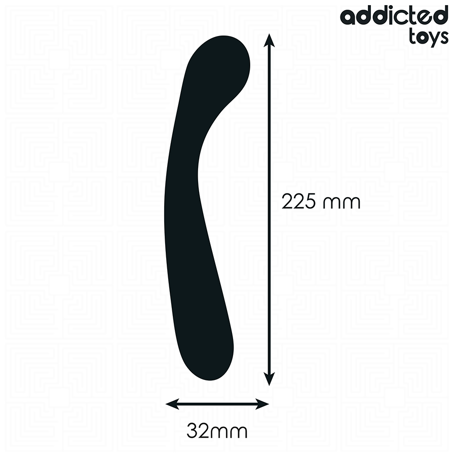 Addicted Toys - Tupla Anaalihieroja Silikoni 22.5cm
