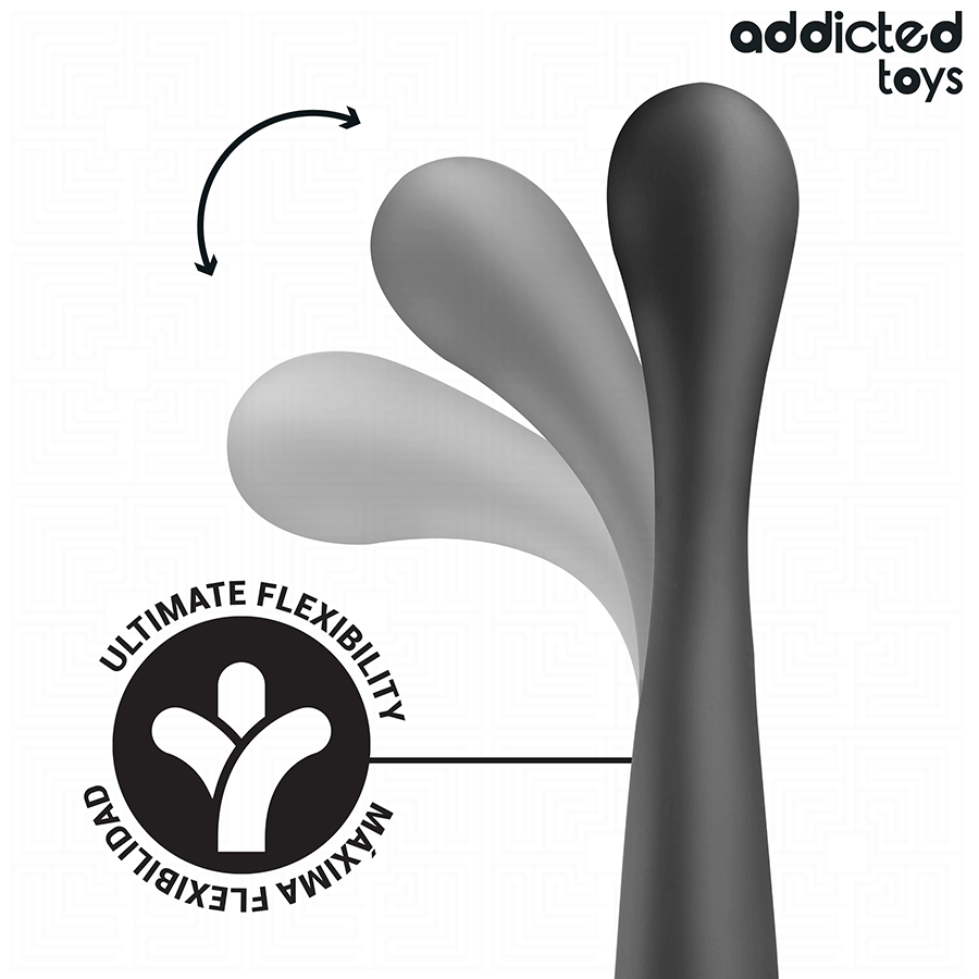 Addicted Toys - Tupla Anaalihieroja Silikoni 22.5cm