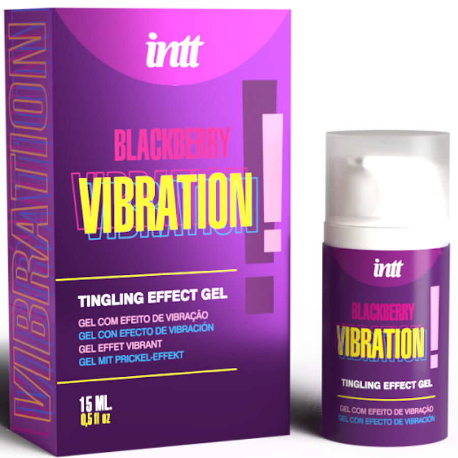 Intt Releases - Liquid Vibrating Gel Blackberry Flavor 15ml