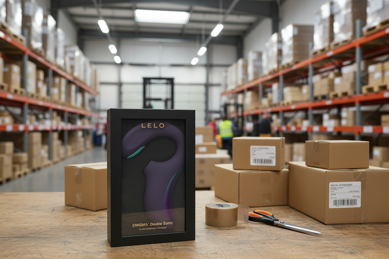 Lelo - Enigma Kaksois Sonic-Vibraattori G-Piste Violetti