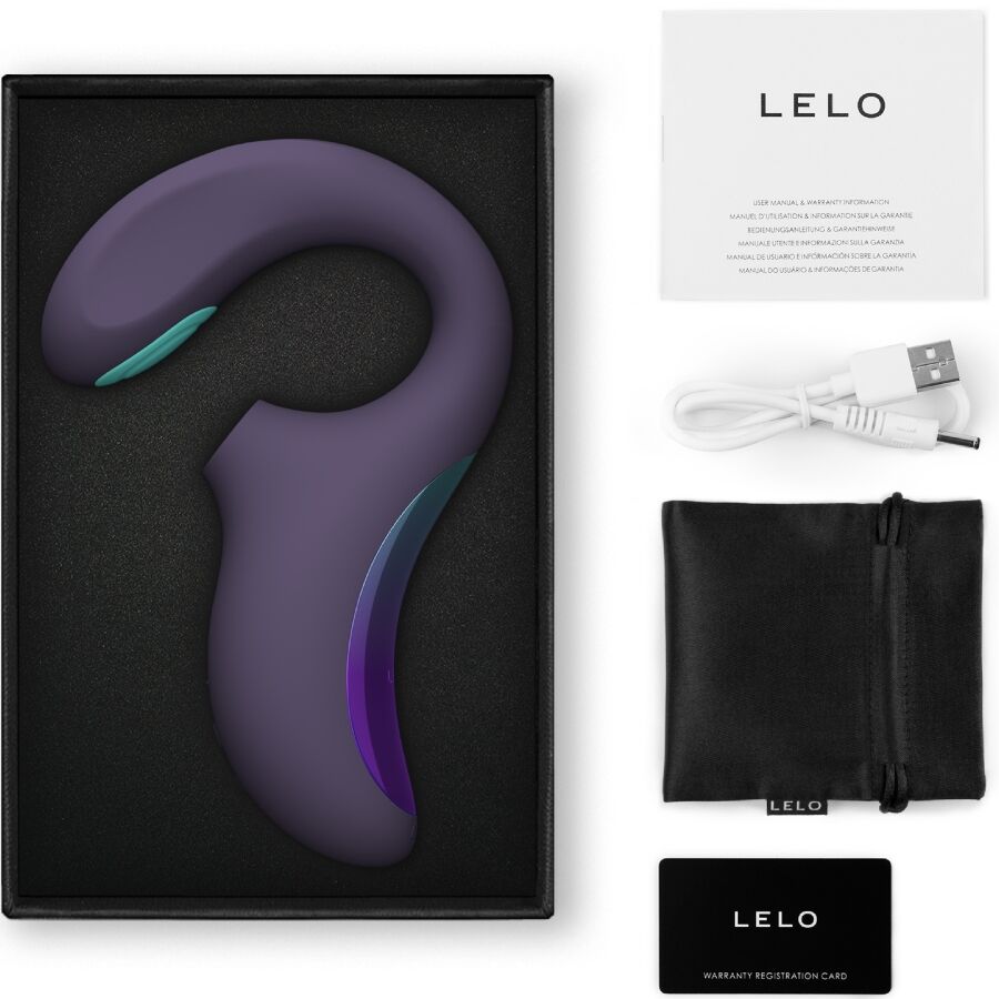 Lelo - Enigma Kaksois Sonic-Vibraattori G-Piste Violetti