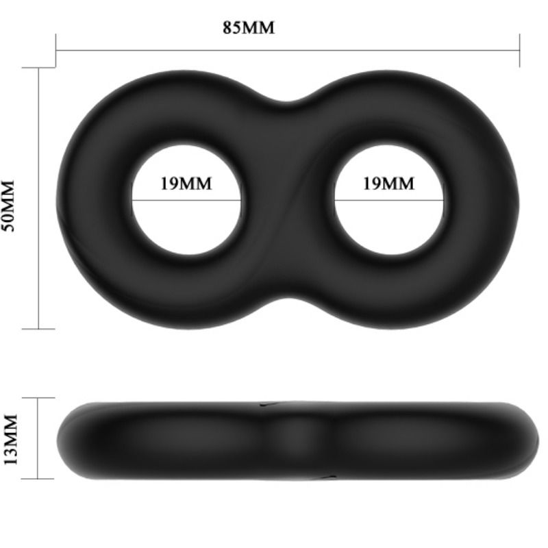 Crazy Bull - Double Medical Silicone Ring