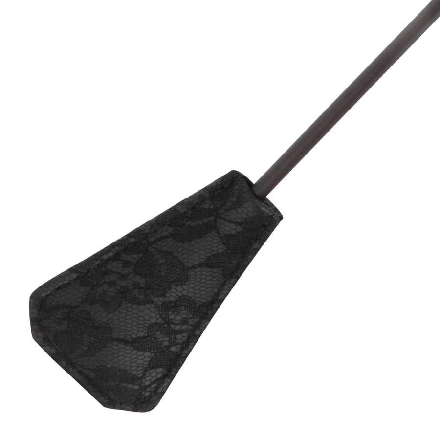 DARKNESS FEATHER CROP. BLACK 56CM