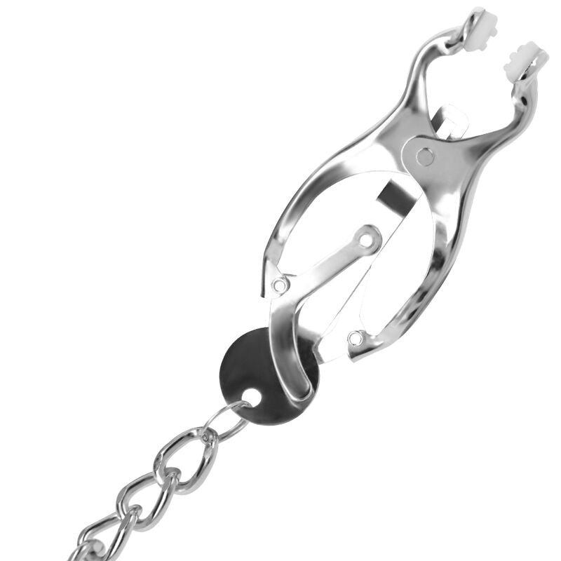 DARKNESS NIPPLE CLAMPS WITH CHAIN