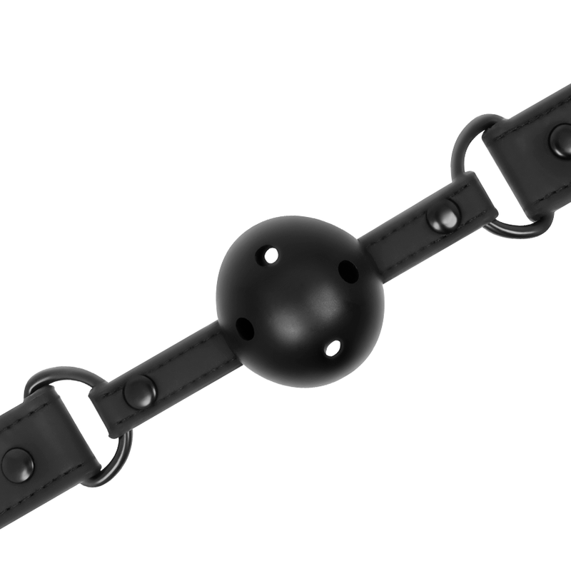 FETISH SUBMISSIVE BREATHABLE BALL GAG