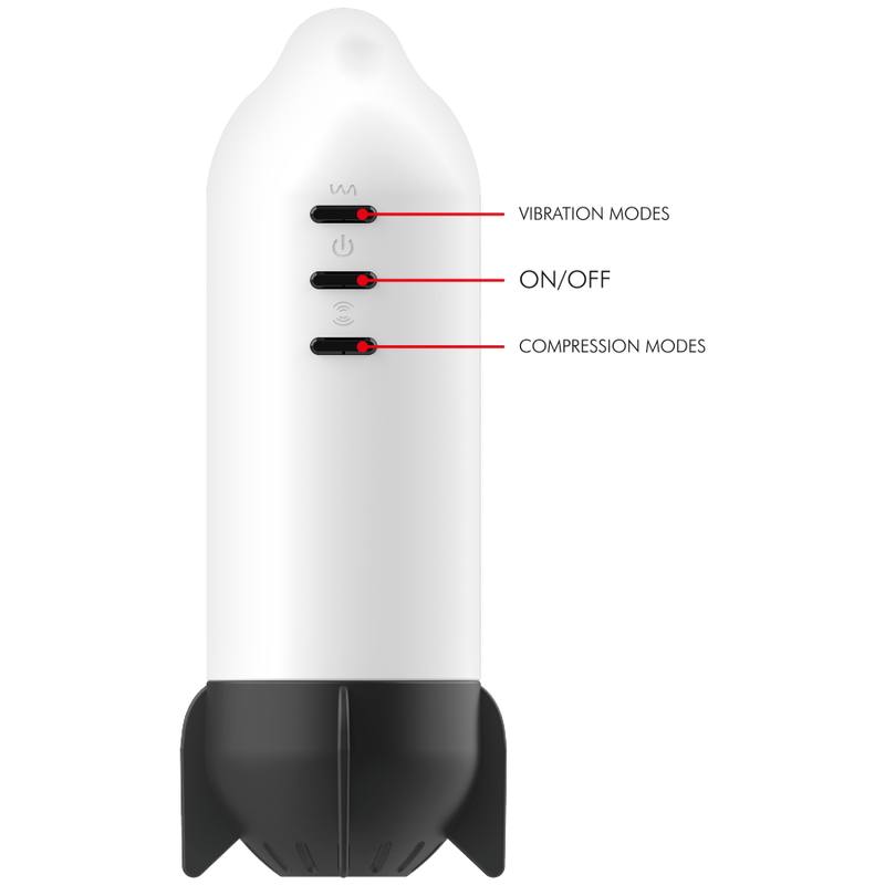 JAMYJOB ROCKET MASTURBATOR SOFT COMPRESSION TECH AND VIBRATION