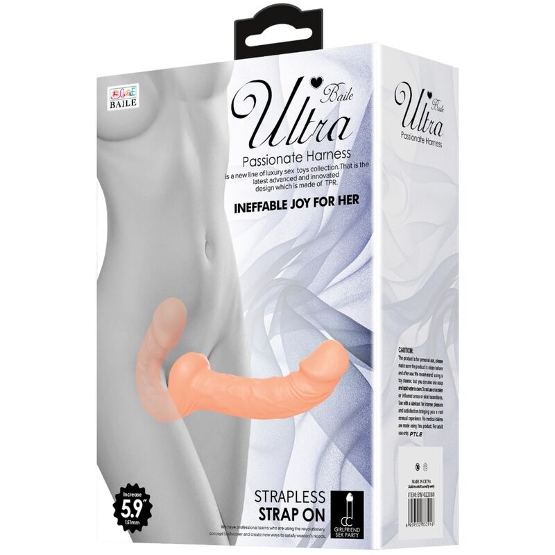 Baile Ultra Passionate valjaaton strap-on