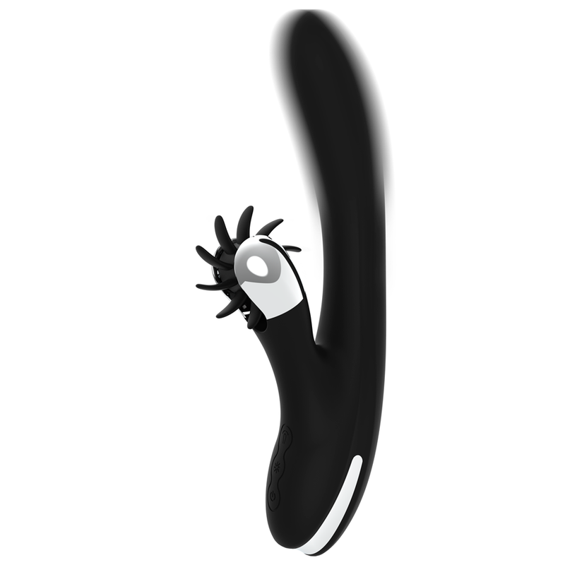 BLACK&SILVER BUNNY JOHNNY VIBRATING VIBE
