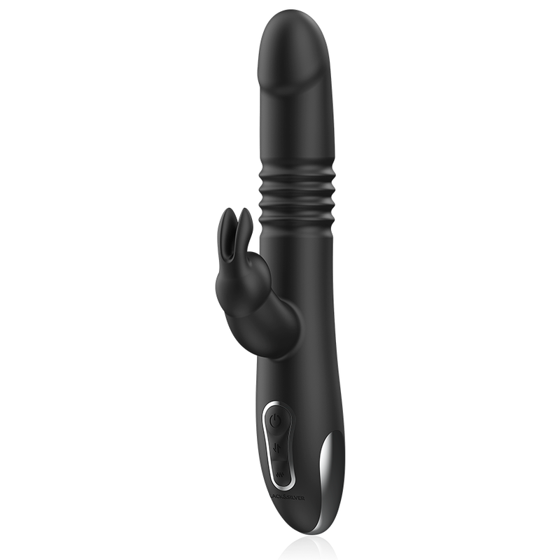 BLACK&SILVER KENJI STIMULATING VIBE COMPATIBLE WITH WATCHME WIRELESS TECHNOLOGY