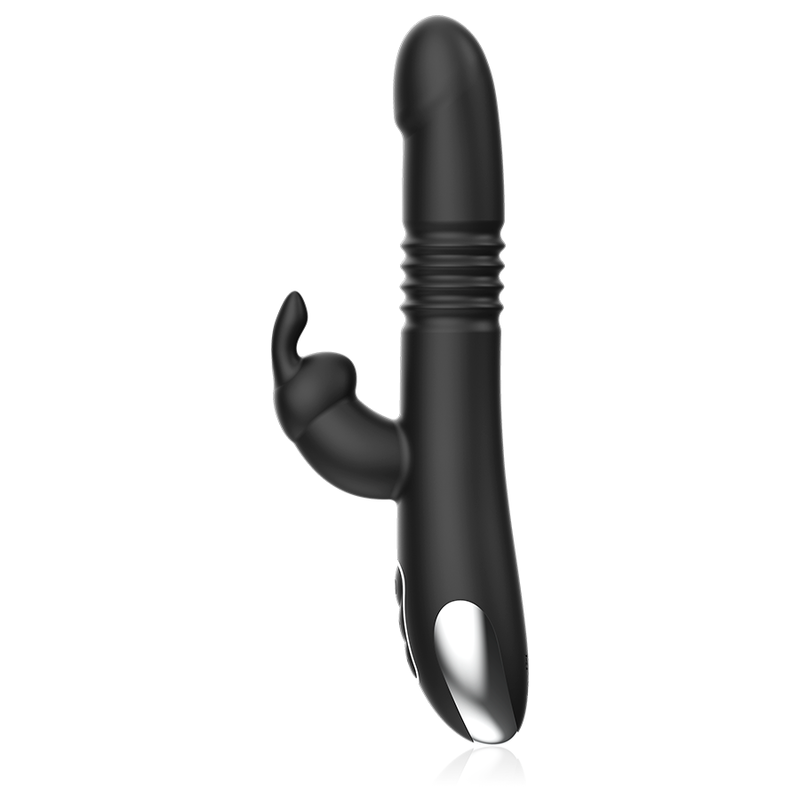 BLACK&SILVER KENJI STIMULATING VIBE COMPATIBLE WITH WATCHME WIRELESS TECHNOLOGY