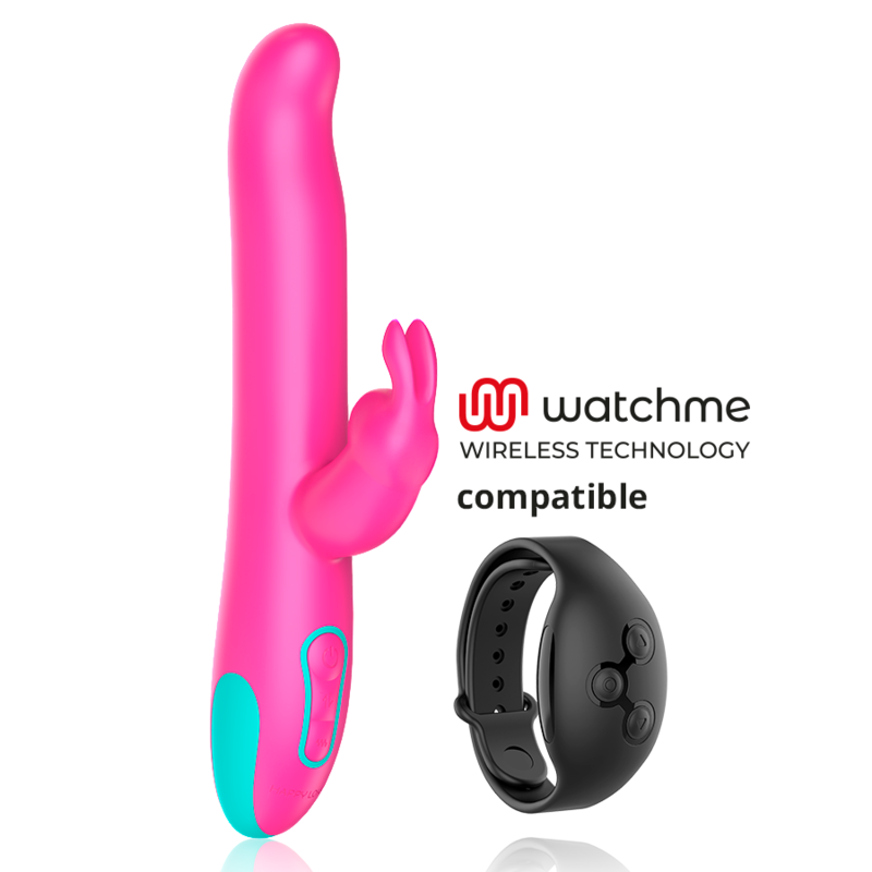 HAPPY LOKY™ - PLUTO RABBIT VIBRATOR & ROTATOR WATCHME WIRELESS TECHNOLOGY COMPATIBLE