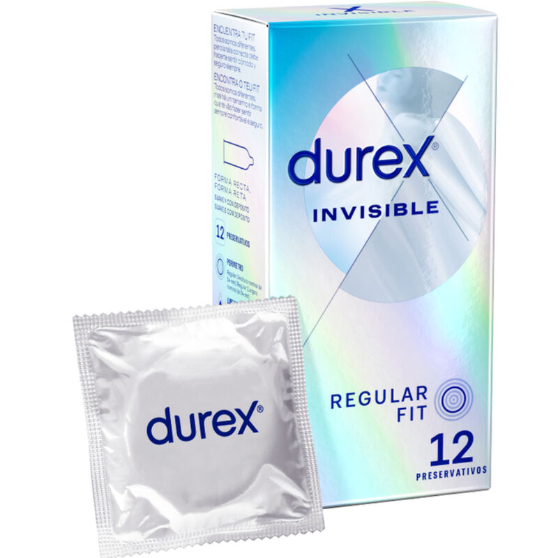 Durex - Invisible Extra Thin 12 Kpl