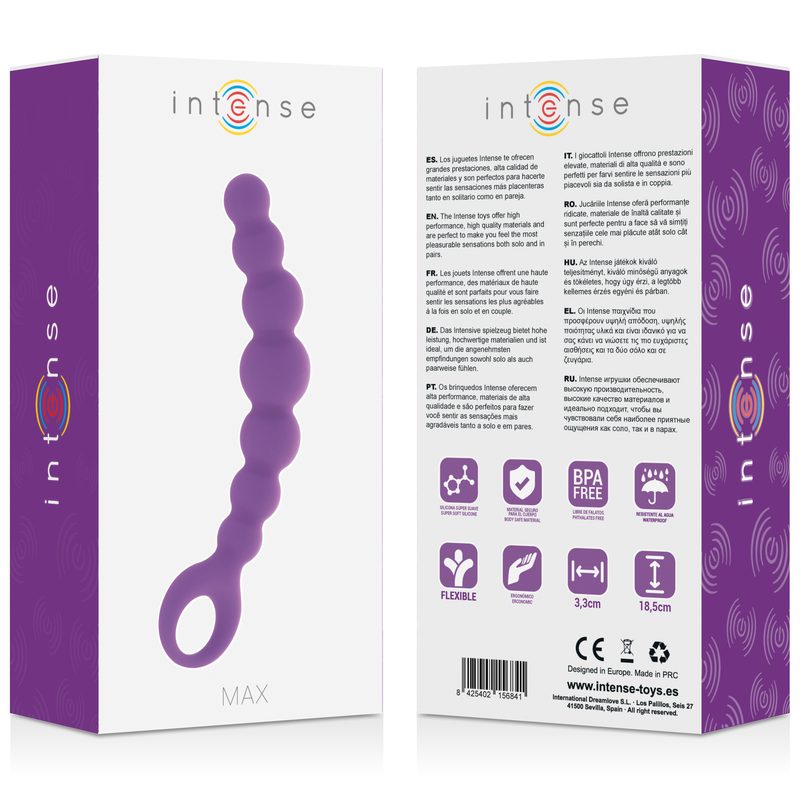 INTENSE ANAL BEADS MAX PURPLE