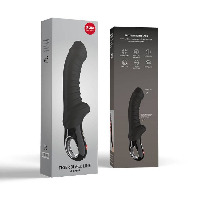 Fun Factory -Tiger Vibrator Black Line