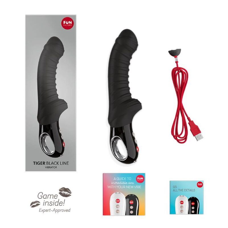 Fun Factory -Tiger Vibrator Black Line