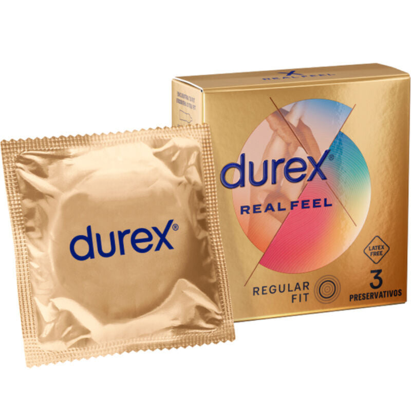 Durex Real Feel Kondomit 3 Kpl