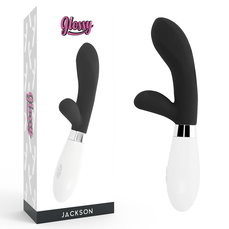 GLOSSY JACKSON RABBIT BLACK