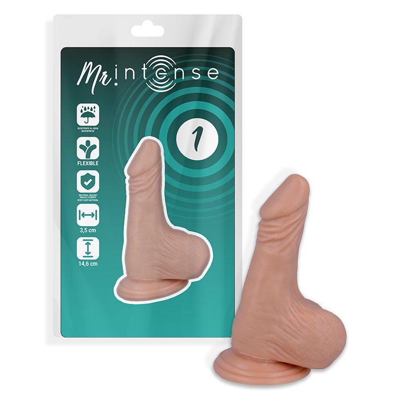 MR INTENSE™ - 1 REALISTIC COCK 14.6 -O- 3.5CM