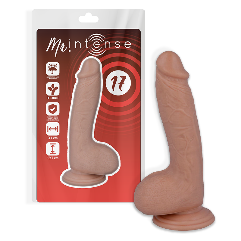 MR INTENSE™ - 17 REALISTIC COCK 19.7 -O- 4.1 CM