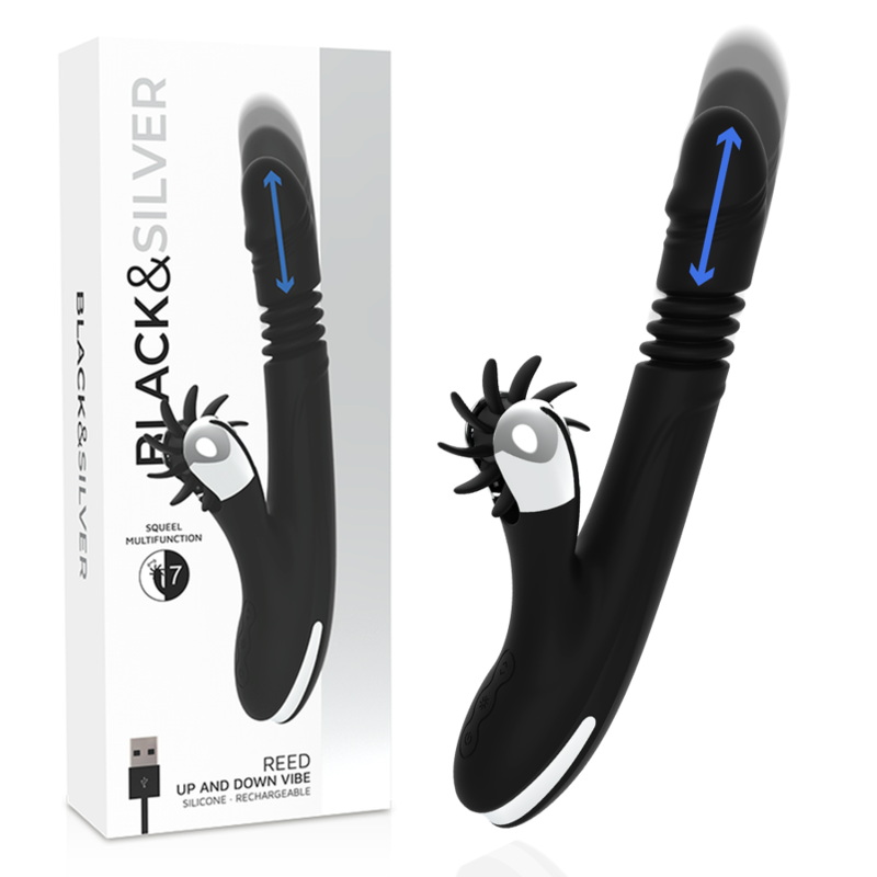 BLACK&SILVER BUNNY REED UP & DOWN VIBE